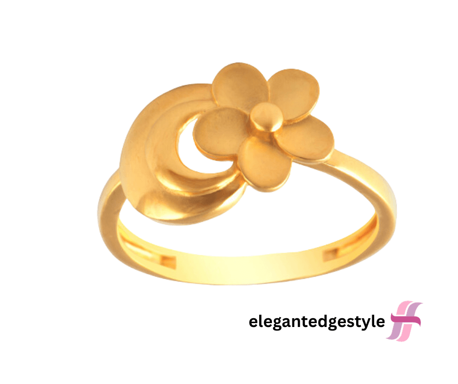 THE GLEAMING MIRAGE LADIES GOLD RING