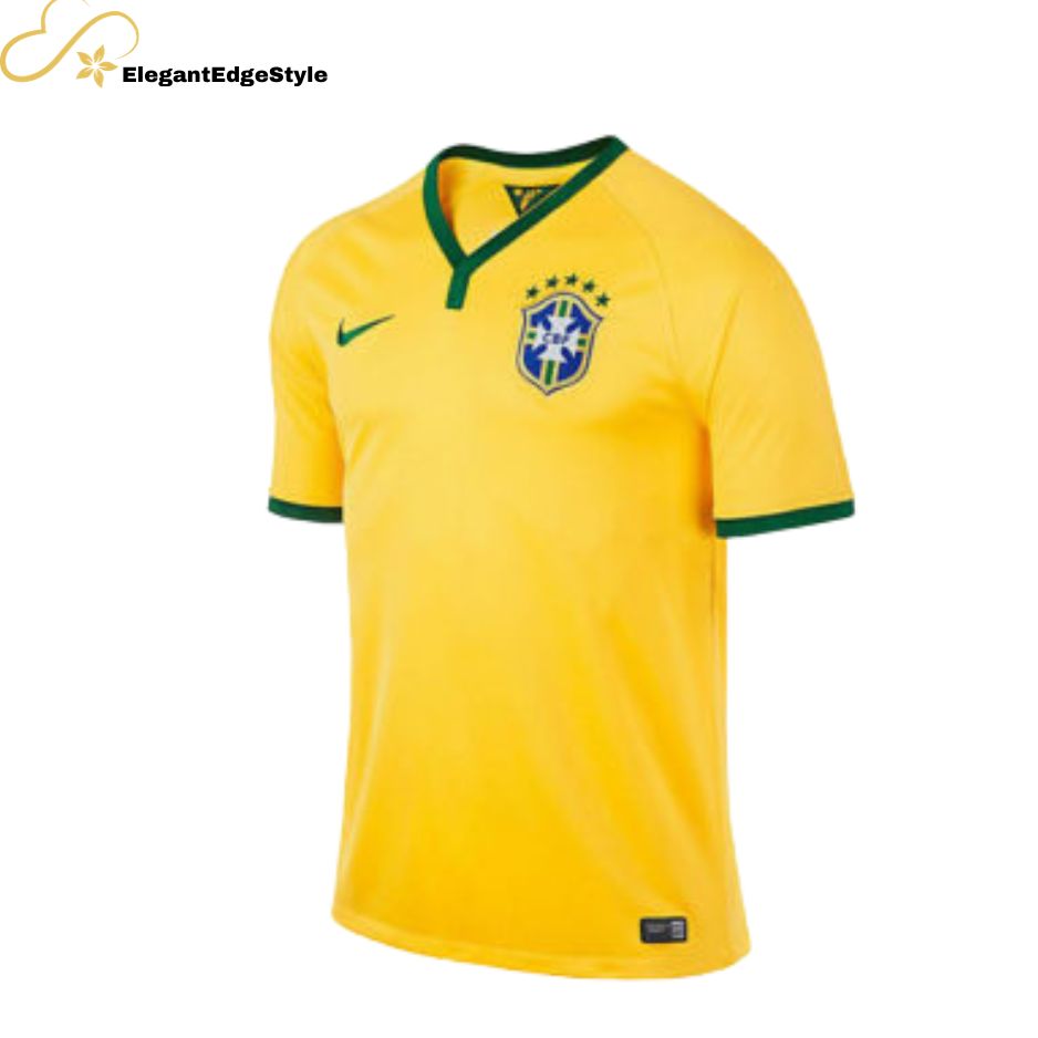 Brazil Short Sleeve chinese Home Jersey 2018
